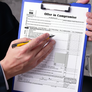 Tax professionals with Offer in Compromise